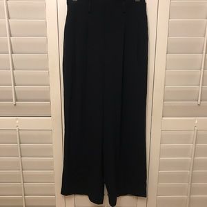 Wide leg work pants